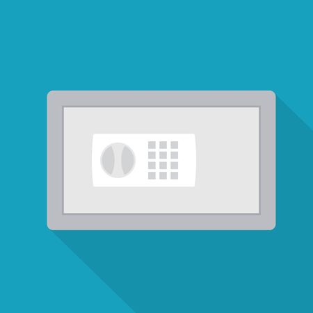 hotel safe icon- vector illustrationのイラスト素材