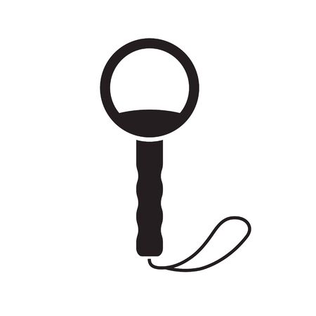 hand metal detector icon- vector illustrationのイラスト素材