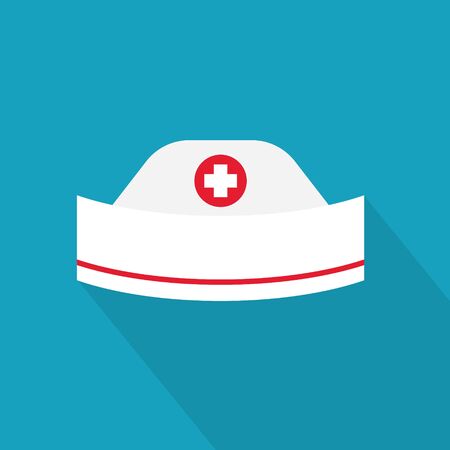 nurse hat icon- vector illustrationのイラスト素材