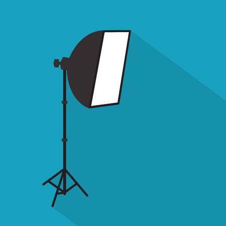 studio soft box icon- vector illustrationのイラスト素材