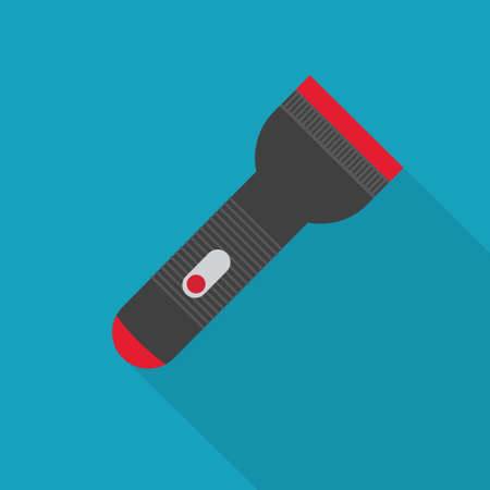 flashlight icon- vector illustrationのイラスト素材