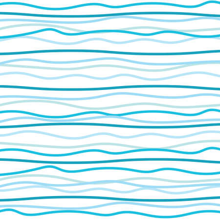 sea mairne waves pattern- vector illustration