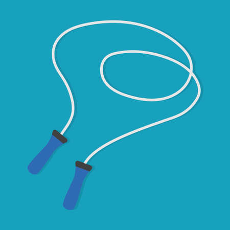 Jumping rope icon vector illustrationのイラスト素材