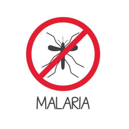 no mosquito sign icon- vector illustrationのイラスト素材