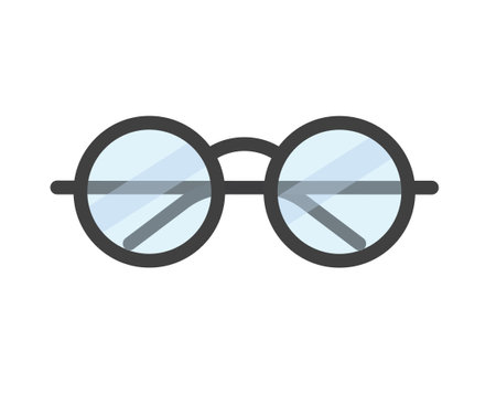classic eyeglasses icon- vector illustrationのイラスト素材