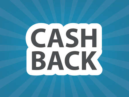 cash back banner- vector illustrationのイラスト素材