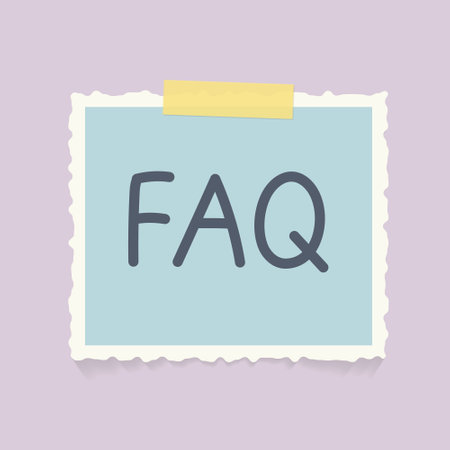 FAQ (Frequently Asked Questions) concept- vector illustrationのイラスト素材
