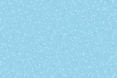 winter, christmas snow seamless pattern- vector illustrationのイラスト素材