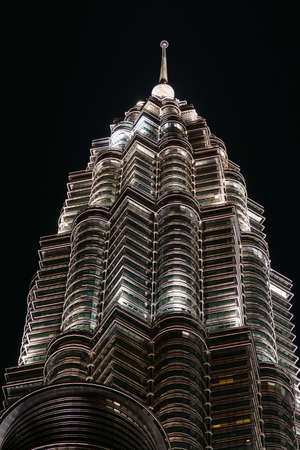 Malaysia Twin Tower the tallest building in the worldのeditorial素材