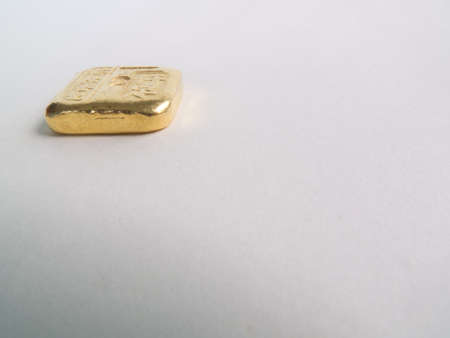 Moulded Chinese gold with chinese letters