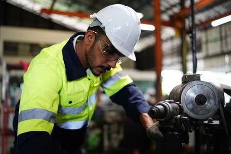 Professional men engineer worker skills quality, maintenance, training industry factory worker ,...