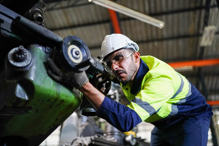 Professional men engineer worker skills quality, maintenance, training industry factory worker ,...