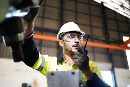 Professional men engineer worker skills quality, maintenance, training industry factory worker ,...
