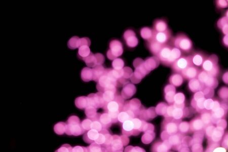Pink bokeh abstract light backgroundの写真素材