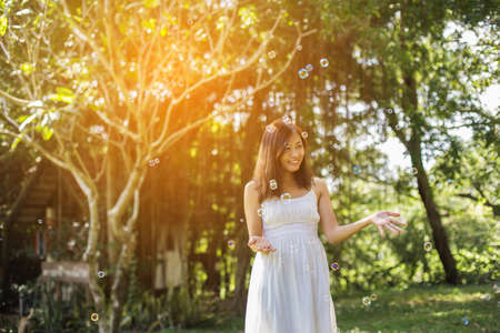 happy woman smileの写真素材