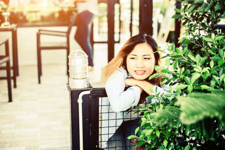 Sad woman hug her knee,nobody の写真素材