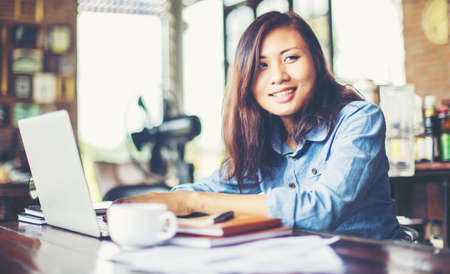 hand control on a laptop touchpadの写真素材