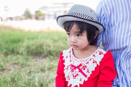 mother and daughterの写真素材