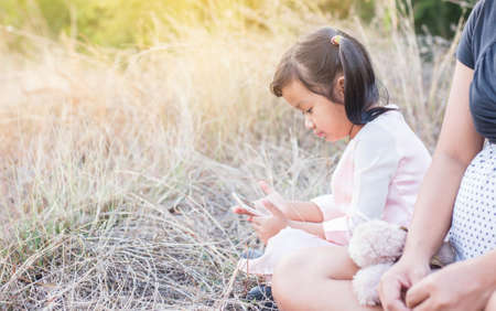 Playing gameの写真素材