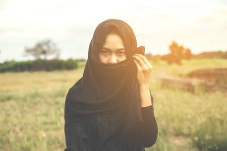 Portrait of Young Asian Woman