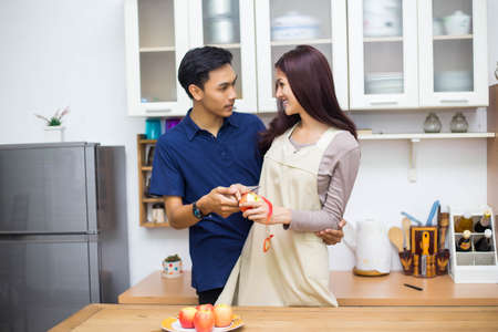Love and cookingの写真素材