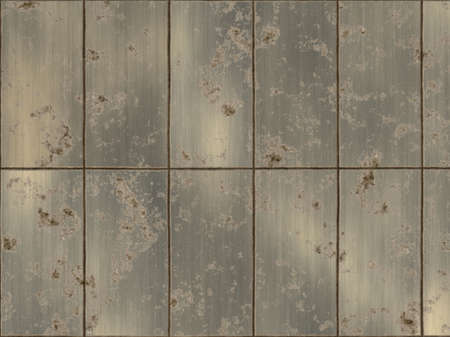 rusted panel abstract artworkの写真素材
