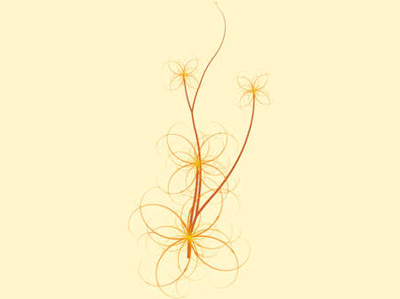 abstract art work of a flower suitable for use as wallpaper backgroundの写真素材