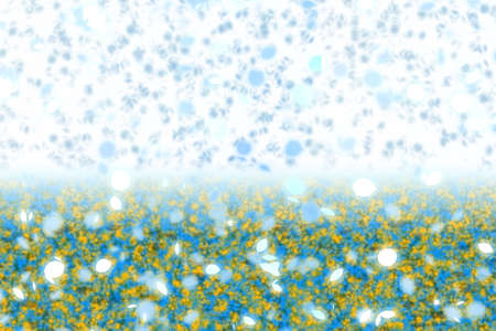 summer season inspired floral artworkの写真素材