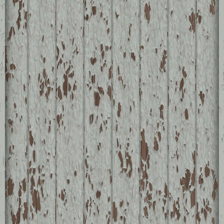 illustration of paint peeling with wood beneath showing の写真素材