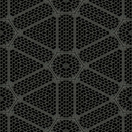 matal grill abstract that can be seamlessly tiledの写真素材