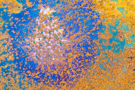 Color Full Rust Texture And Background