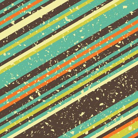 Grunge stripes background wallpaper, vectorのイラスト素材