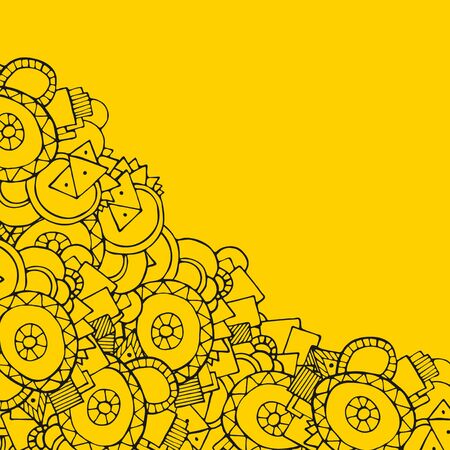 Abstract geometric background, vector illustratonのイラスト素材