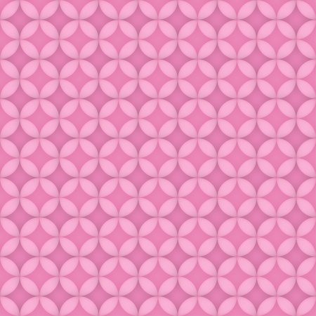 Seamless background with multiple pink circles, vector illustrationのイラスト素材