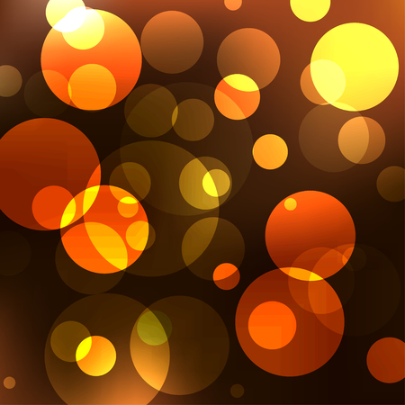 Abstract background with many circles, vector illustrationのイラスト素材