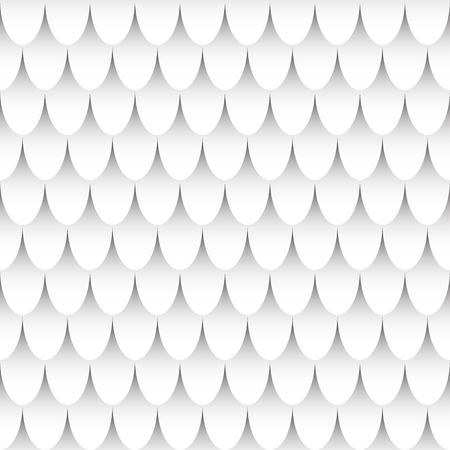 Seamless background with round scales, vector illustrationのイラスト素材