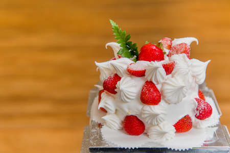 Strawberry Cakeの写真素材