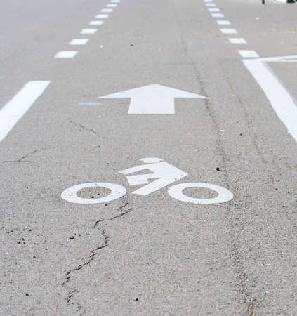 city bike trailの写真素材