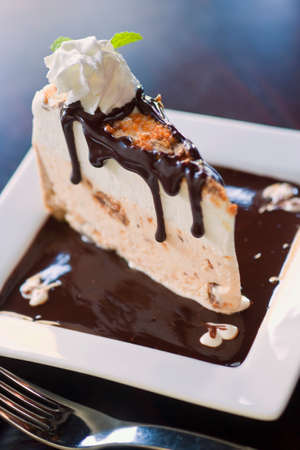 Butterfinger ice cream pieの写真素材