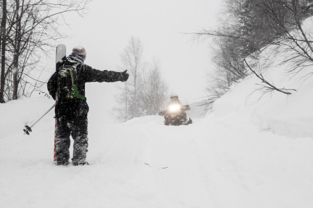 Freeride in Siberia