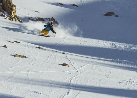 Freeride in New Zealandの写真素材