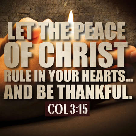 Thanksgiving Colossians 3:15