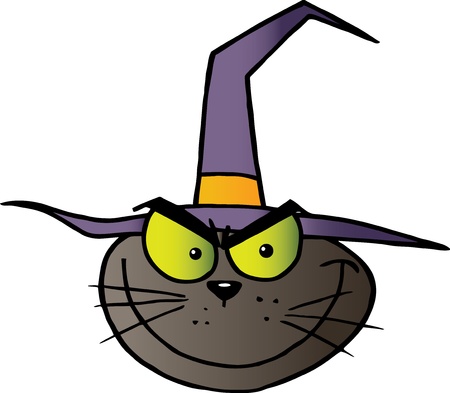 Cat Which Headのイラスト素材