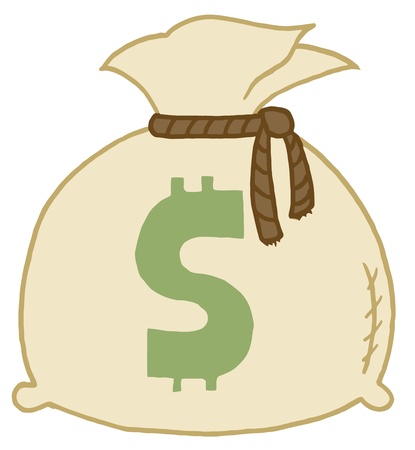 Money Bagのイラスト素材