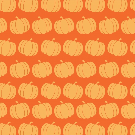 Pumpkin Background Seamless Patternのイラスト素材