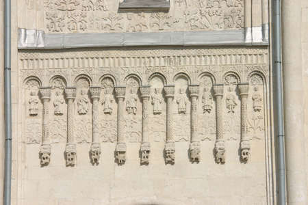 Frame of old russian churchの写真素材