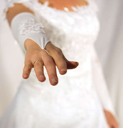 Bride handの写真素材