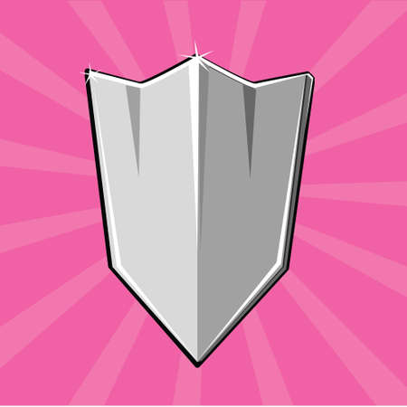 Shining shieldのイラスト素材