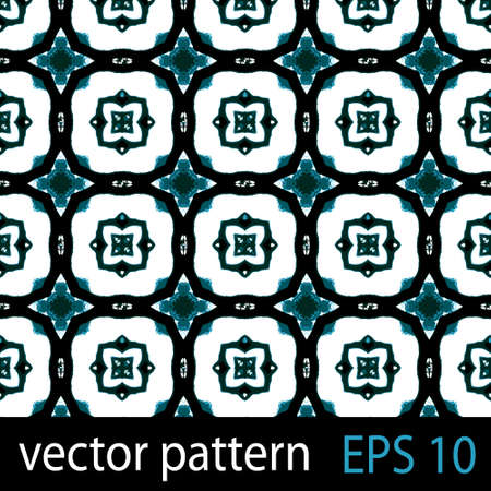 Abstract geometric floral patternのイラスト素材