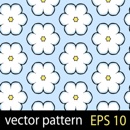 Floral patternのイラスト素材